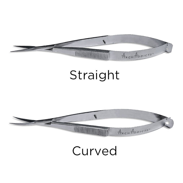 Curved Spring Scissors